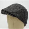 Borges & Scott The Galway - Irish Tweed Flat Cap - Irish Slate - Large (59-63cm) view 3