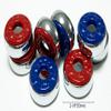 Shuffleboard Pucks w/ 2 Cans Shuffleboard Wax, Mini Dustpan and Brush for Shuffleboard Table, Complete Shuffleboard Accessories Bundle (2 1/8" (53mm), Medium Speed) view 2