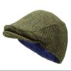 Borges & Scott The Galway - Irish Tweed Flat Cap - Country Green - Small (55-58cm) view 1