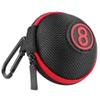 A sixx Durable EVA Lightweight 2.95x2.56x2.56in Billiard Balls Case, Ball Bag, for Attaching Balls General Use Attaching Billiard Balls Profession Use