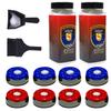 Shuffleboard Pucks w/Shuffleboard Wax High Speed (2 Cans), Mini Dustpan and Brush for Shuffleboard Table, Complete Shuffleboard Accessories Bundle (2 5/16" (58mm)) view 4