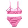 Aislor Kids Girls Sequin Shiny Tankini Set Spaghetti Straps Swimsuit Summer Beachwear Bikini Bathing Suit Rose Red 3-4 view 4
