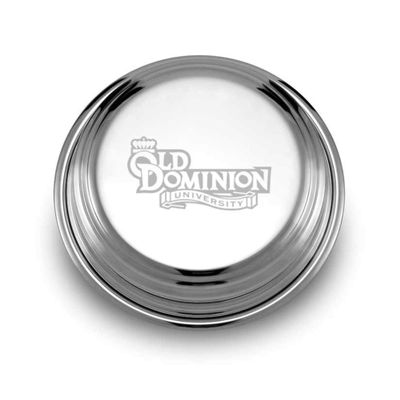 M. LA HART Old Dominion Pewter Paperweight