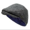 Borges & Scott The Galway - Irish Tweed Flat Cap - Pebble Herringbone - Small (55-58cm) view 1
