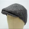 Borges & Scott The Galway - Irish Tweed Flat Cap - Pebble Herringbone - Small (55-58cm) view 3