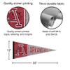 Arkansas Razorbacks Pennant Throwback Vintage Banner view 2