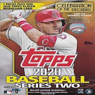 Topps 2020 MLB Baseball Series Two 99-Card Blaster Box