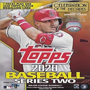 Topps 2020 MLB Baseball Series Two 99-Card Blaster Box