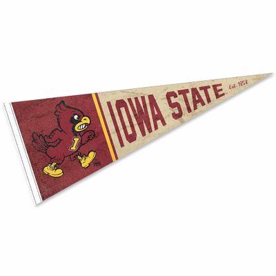 Iowa State Cyclones Pennant Throwback Vintage Banner