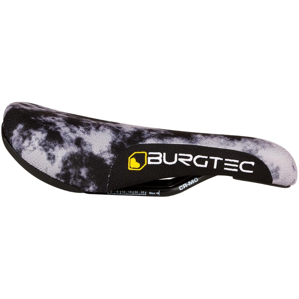 Burgtec The Cloud Boost Saddle Cromo/Plastic Base - Acid Wash - 9054