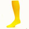 boldSOCKS Solid Color Men's Over-the-calf Dress Socks (Golden Yellow) view 2