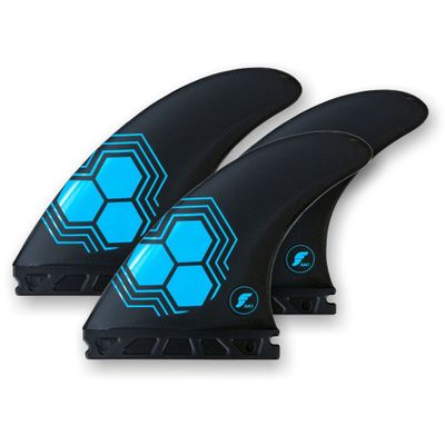 Future Fins FAM1 Alpha Thruster Fin Set Carbon-Blue M