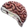 Ghoulish Productions Zombie Brain Cap Mask. 27315. One Size Latex Mask. Handmade in Mexico. Halloween Costume Headwear view 3
