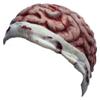 Ghoulish Productions Zombie Brain Cap Mask. 27315. One Size Latex Mask. Handmade in Mexico. Halloween Costume Headwear view 4