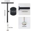 Wrist and Forearm Blaster, Muscle Strength Wrist Roller & Forearm Roller for Training with Soft Foam Grip Handles, Weight-Bearing Rope Training Fitness Equipment Anti-Slip for Gym and Home view 2