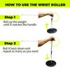 Wrist and Forearm Blaster, Muscle Strength Wrist Roller & Forearm Roller for Training with Soft Foam Grip Handles, Weight-Bearing Rope Training Fitness Equipment Anti-Slip for Gym and Home view 3