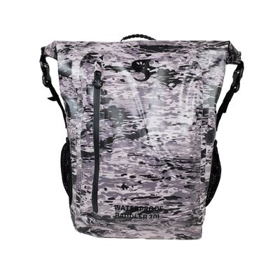geckobrands Paddler 30L Waterproof Backpack  Durable PVC Tarpaulin Bag for Extreme Conditions