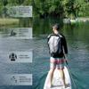 geckobrands Paddler 30L Waterproof Backpack  Durable PVC Tarpaulin Bag for Extreme Conditions view 4