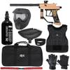 Action Village Azodin KAOS 3 Protector Paintball Gun Package Kit Level 2 (Dust Brown/Dust Black, Large/X-Large)