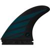 Future Fins FAM2 Alpha Thruster Fin Set Carbon/Teal Blue - Large view 1