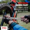 PRO Bike Tool Mini Bike Pump Premium Edition - Fits Presta and Schrader valves - High Pressure PSI - Bicycle Tyre Pump for Road and Mountain Bikes view 2