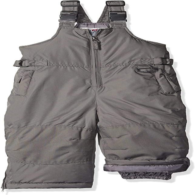 iXtreme Unisex-Children Snow Bib (4T, Light Grey)