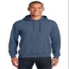 Gildan Men's Heavy Blend Fleece Hooded Sweatshirt G18500 (Small, Indigo Blue) view 1
