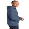 Gildan Men's Heavy Blend Fleece Hooded Sweatshirt G18500 (Small, Indigo Blue) view 4