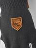Hestra Army Leather Patrol Gauntlet - Classic Leather Snow Glove for The Mountains - Charocoal - 11 view 3
