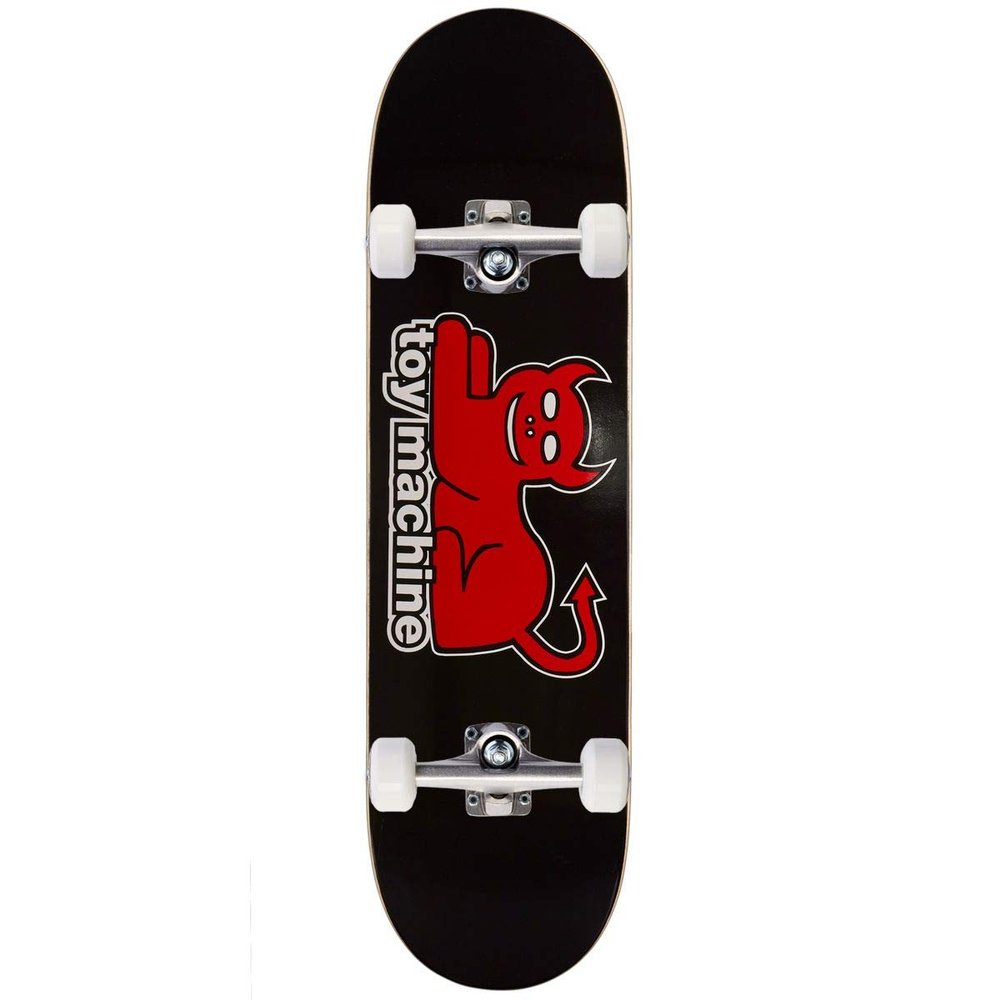 Toy Machine Devil Cat Large Skateboard Complete - 8.38"