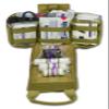 Lightning X Spread Eagle Complete Tactical Gunshot & Trauma IFAK Kit w/Laser Cut MOLLE - TAN view 1