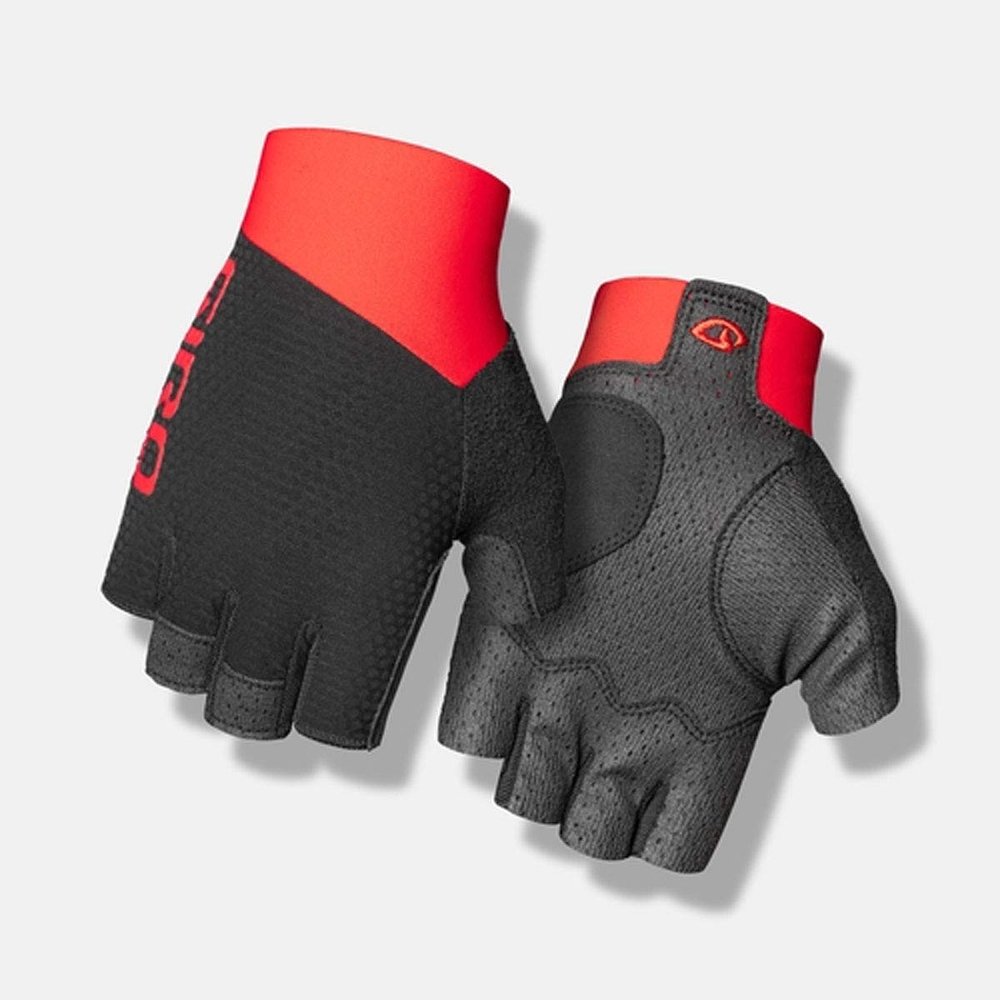 Giro Zero CS Bicycle Gloves Trim Red Small