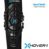 Hover-1 Men's Protective Knee Pads | Hard PU Shells for Impact Resistance, Lightweight Breathable Material for Medium, Black view 2
