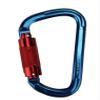 Auto Locking Carabiner 25KN - Fusion Climb Swift - Professional Rock Climbing Carabiner - Heavy Duty Steel Clip - Auto Locking Carabiner for Climbing, Rappelling, D Shaped - UIAA view 2
