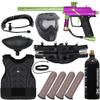 Action Village Azodin Blitz 4 Light Gunner Paintball Gun Package Kit (Dust Purple/Polished Green)
