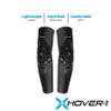 Hover-1 Mens Lightweight Elbow Pads Protective Hard Shell, Black, Medium view 2