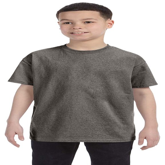 Gildan - DryBlend Youth T-Shirt - 8000B - S - Graphite Heather