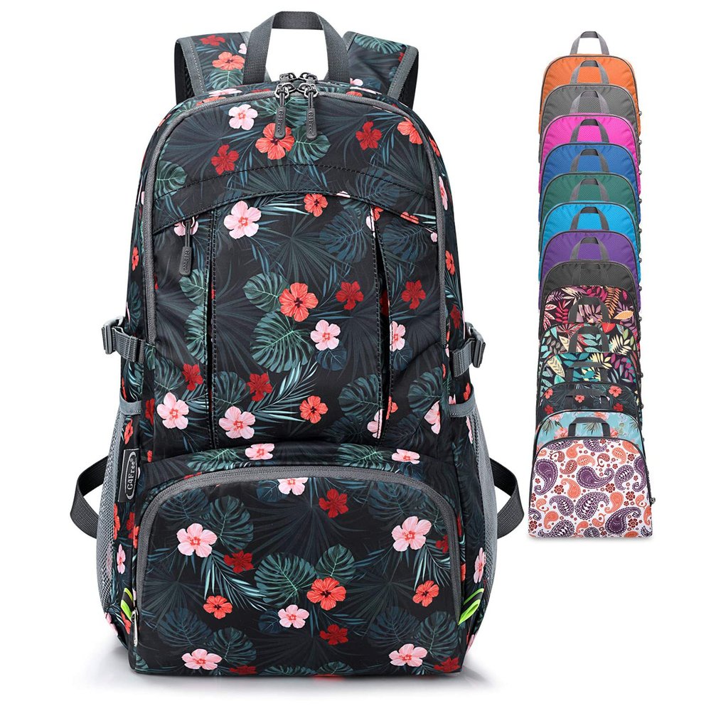 G4Free 40L Lightweight Packable Hiking Backpack, Waterproof Travel Daypack