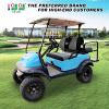 10L0L 4 Passenger Golf Cart Seat Covers, Front Rear Seat Cover Set for Yamaha G29 Drive, Club Car Precedent and Club Car DS Model, Made of 3D Air Mesh Polyester Fabric Breathable Washable - Grey view 2