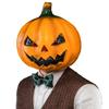 CreepyParty Halloween Jackolantern Pumpkin Face Head Masks Novelty Scary For Party and Trick or Treat view 1