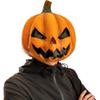 CreepyParty Halloween Jackolantern Pumpkin Face Head Masks Novelty Scary For Party and Trick or Treat view 3