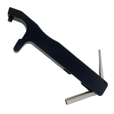 ZOEKIM 3-in-1 Tool Kit for Glock, Magazine Disassembly Tool Mag Plate Removal Tool Front Sight Installation Hex Tool Pin Punch for Glock 17 19 26 27 43 Accessories
