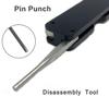 ZOEKIM 3-in-1 Tool Kit for Glock, Magazine Disassembly Tool Mag Plate Removal Tool Front Sight Installation Hex Tool Pin Punch for Glock 17 19 26 27 43 Accessories view 3