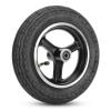 10 inch front scooter tire, durable rubber aluminum alloy replacement wheel, electric scooter wheel, for commuters skateboarders urban riders view 1