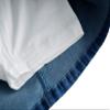 GRANDWISH Little Girls Solid Color Denim Skort Dark Blue 5T view 4