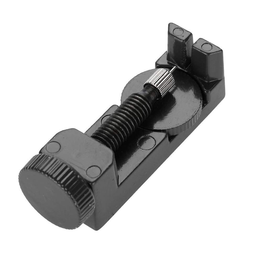Pin Repair, Adjuster Link Remover Portable Bracelet Repair Tools, for Watch Strap Repair Tools(Black)