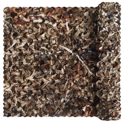 Camo Netting, Bulk Roll Camouflage Netting Dry Grass Camo 5 x 23 ft, Military Hunting Free Cutting for Hunting Blind Sunshade Shooting Theme Party Decoration