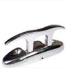 ISURE MARINE Boat2 Pcs Folding Cleat 4-1/2" Flip-up Dock Cleat Marine Grade 316 Stainless Steel with Screws view 3