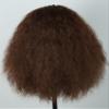 LeMarnia Men's Wig and Beard Dark Brown Wizard Wig with Fluffy Beard Set for Halloween Costume Wigs view 4