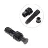 Acxico 1 Set of Bicycle Bicycle Crank Set Crank arm Puller Repair Remover Black view 2